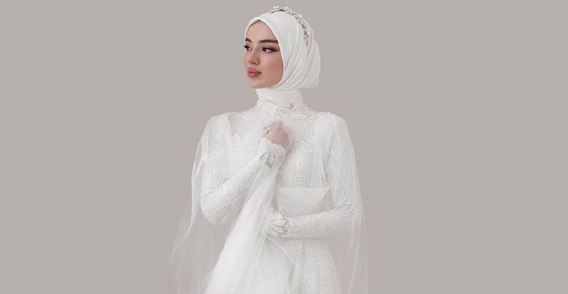 لباس عروس با حجاب و پوشیده [2024 - 1402] + لباس عروس اسلامی